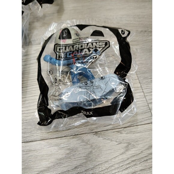 LOT OF 10: McDonald’s: MARVEL/GUARDIANS Of The GALAXY Vol 3 Toy Figures NIP - Picture 9 of 10